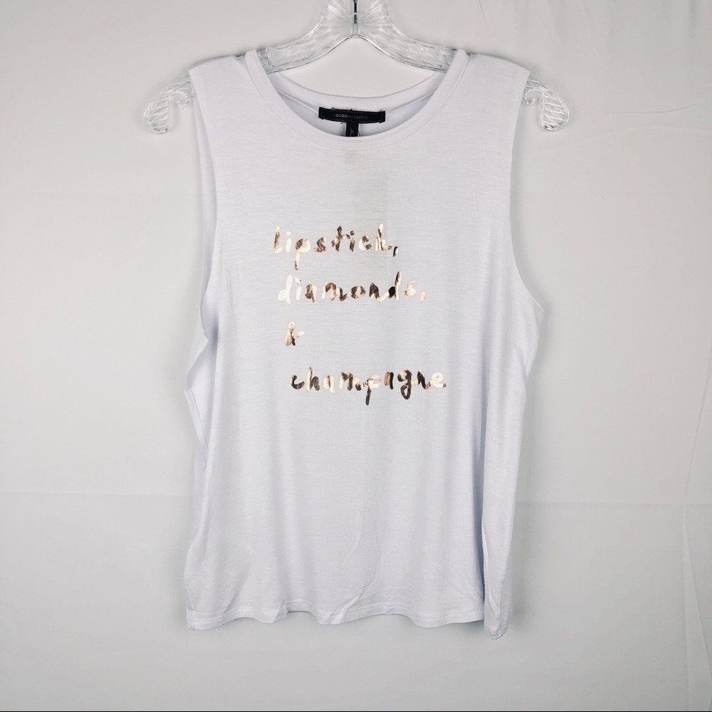 BCBG Maxazria Muscle Top